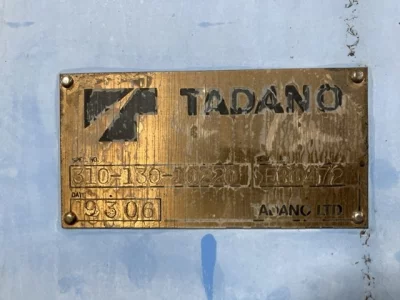TADANO CRANE