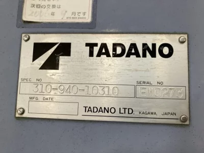 TADANO CRANE