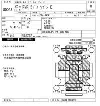 Mitsubishi RVR лот № 80023 оценка 0  с аукциона в Японии 3