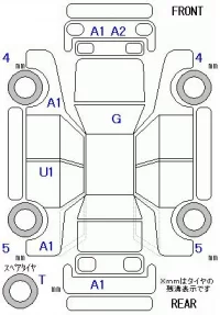 Toyota CROWN лот № 28027 оценка 3.5  с аукциона в Японии 8