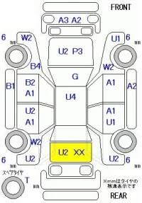 Toyota ISIS лот № 10030 оценка 3  с аукциона в Японии 11