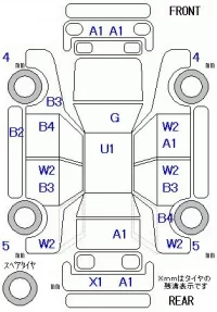 Nissan LEAF лот № 28104 оценка 3  с аукциона в Японии 8