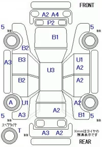 Honda ACCORD WAGON лот № 19038 оценка 3  с аукциона в Японии 5