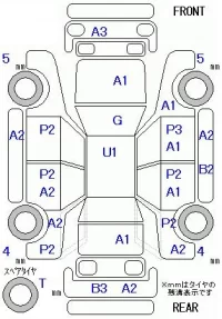 Toyota LAND CRUISER PRADO лот № 20010 оценка 3  с аукциона в Японии 8