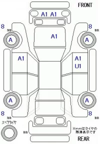 Honda VEZEL лот № 26098 оценка 4  с аукциона в Японии 9