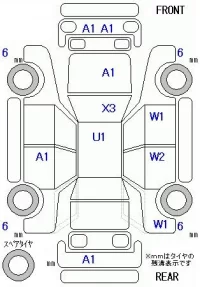Honda VEZEL лот № 26087 оценка 4  с аукциона в Японии 9