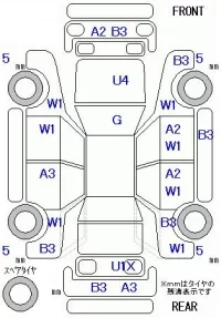 Honda INSPIRE лот № 19017 оценка R  с аукциона в Японии 5