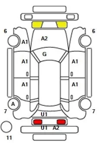 Volkswagen GOLF VARIANT лот № 34521 оценка 4  с аукциона в Японии 11