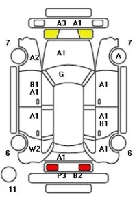 Volkswagen Golf лот № 36014 оценка 4  с аукциона в Японии 11