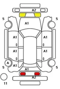 Volkswagen Golf лот № 33504 оценка 4  с аукциона в Японии 11