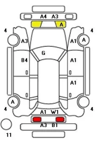 Volkswagen Golf лот № 33509 оценка 3.5  с аукциона в Японии 11