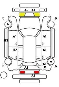 Smart FORFOUR лот № 11022 оценка 4  с аукциона в Японии 9