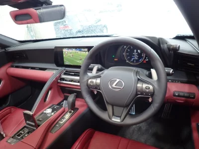 Lexus LC  с аукциона в Японии