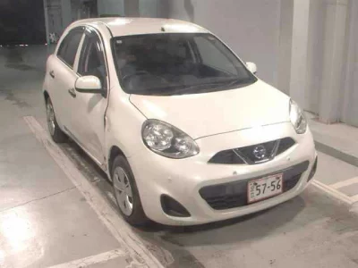 Nissan MARCH  с аукциона в Японии