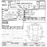 Nissan MARCH лот № 8447 оценка 4  с аукциона в Японии 10