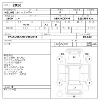 Renault KANGOO лот № 2016 оценка R  с аукциона в Японии 6