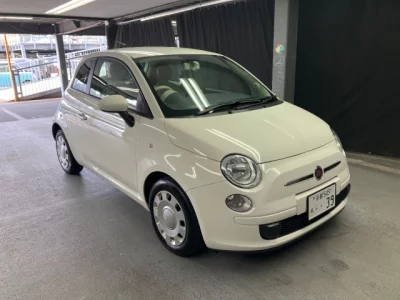 Fiat 500  с аукциона в Японии