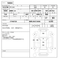 Nissan ATLAS лот № 5004 оценка 3  с аукциона в Японии 6