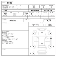 Nissan ATLAS лот № 5020 оценка 3.5  с аукциона в Японии 6