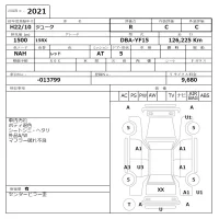 Nissan JUKE лот № 2021 оценка R  с аукциона в Японии 6