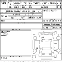 Volkswagen Golf лот № 5050 оценка 4.5  с аукциона в Японии 2