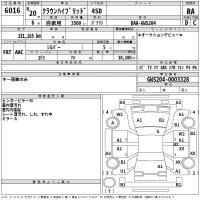 Toyota CROWN лот № 6016 оценка RA  с аукциона в Японии 2