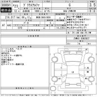 Toyota PRIUS ALPHA лот № 30891 оценка 3.5  с аукциона в Японии 11
