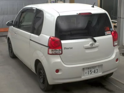 Toyota PORTE  с аукциона в Японии