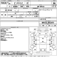 Toyota DYNA лот № 70028 оценка RA  с аукциона в Японии 2
