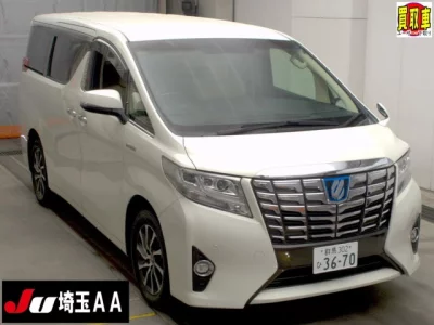 Toyota ALPHARD  с аукциона в Японии