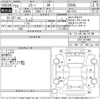 Nissan MURANO лот № 10534 оценка 3.5  с аукциона в Японии 11