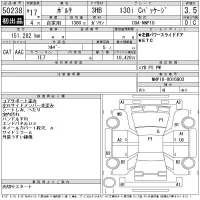 Toyota PORTE лот № 50238 оценка 3.5  с аукциона в Японии 11
