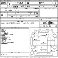 Toyota DYNA лот № 63516 оценка RA  с аукциона в Японии 2