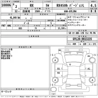 Lexus RX лот № 10006 оценка 4.5  с аукциона в Японии 2