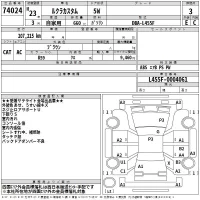 Subaru LUCRA лот № 74024 оценка 3  с аукциона в Японии 2