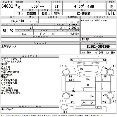 Hino RANGER  с аукциона в Японии