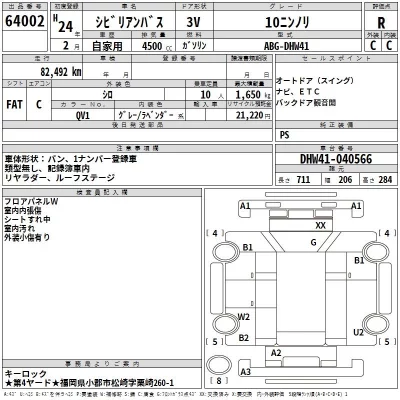 Nissan CIVILIAN  с аукциона в Японии