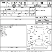 Toyota LAND CRUISER PRADO лот № 330 оценка 3  с аукциона в Японии 2