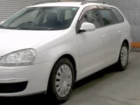 Volkswagen GOLF VARIANT лот № 4112 оценка 4  с аукциона в Японии 2