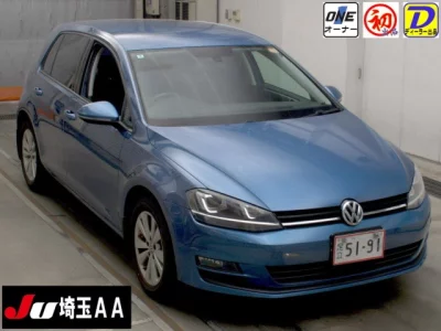 Volkswagen Golf  с аукциона в Японии