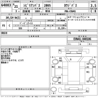 Nissan CIVILIAN лот № 64003 оценка 3.5  с аукциона в Японии 2