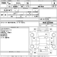 Nissan OTTI лот № 7008 оценка R  с аукциона в Японии 2