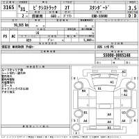 Toyota PIXIS TRUCK лот № 3165 оценка 3.5  с аукциона в Японии 2