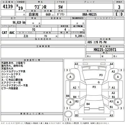 Suzuki WAGON R  с аукциона в Японии