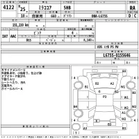 Daihatsu MIRA лот № 4122 оценка RA  с аукциона в Японии 2