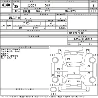 Daihatsu MIRA лот № 4140 оценка 3  с аукциона в Японии 2