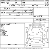 Daihatsu MIRA лот № 4142 оценка 3.5  с аукциона в Японии 2