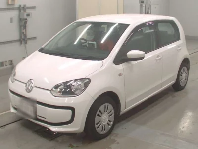 Volkswagen UP  с аукциона в Японии