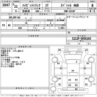Daihatsu HIJET TRUCK лот № 3047 оценка R  с аукциона в Японии 2