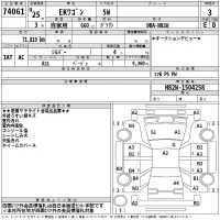 Mitsubishi EK WAGON лот № 74061 оценка 3  с аукциона в Японии 2